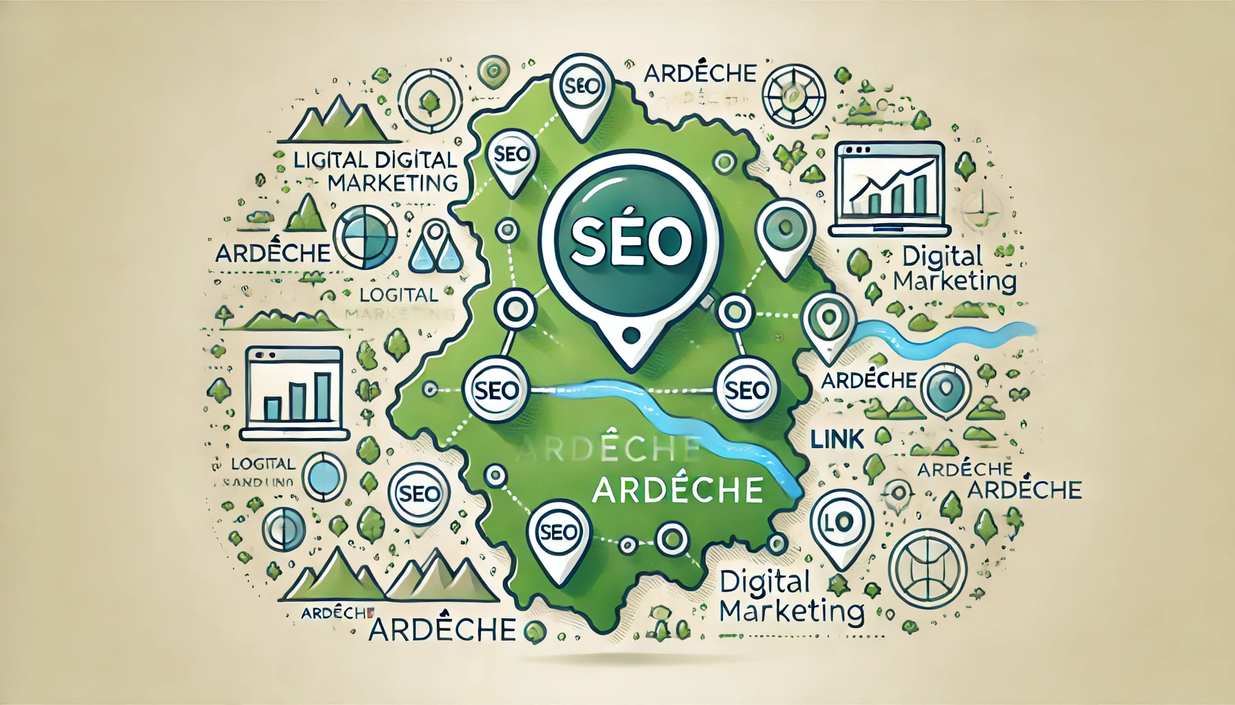 Expert en Référencement Ardèche (07) : Faites Rayonner Votre Entreprise avec Linkimedia
